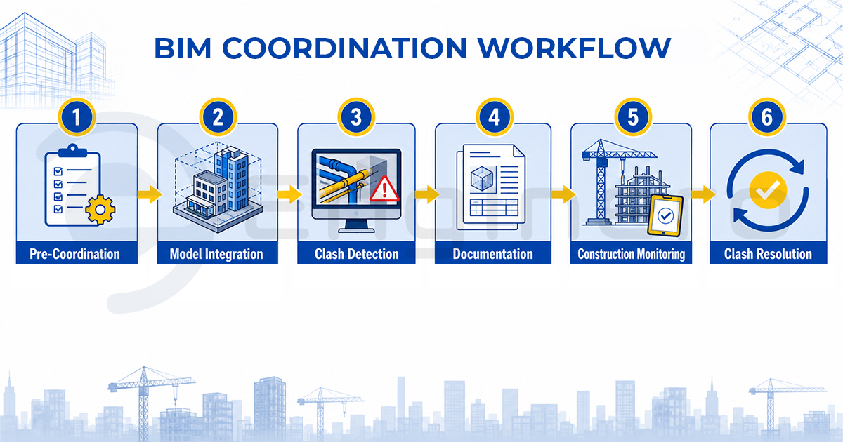 BIM Coordination Workflow: From Design to Construction